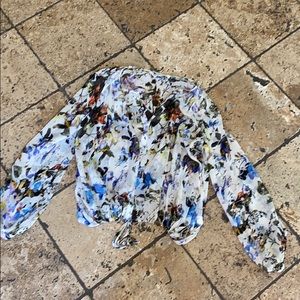 Elizabeth and James floral blouse